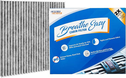 Spearhead Odor Defense Breathe Easy AC & Heater Cabin Filter | Fits 2017-21 by SPEARHEAD