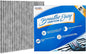 Spearhead Odor Defense Breathe Easy AC & Heater Cabin Filter | Fits 2017-21 by SPEARHEAD