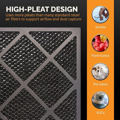 Tiger Tough Replacement Carbon Media Pad 18x18x1 – Mechanical Activated Carbon - Image 5