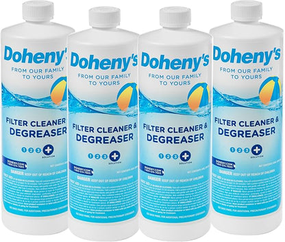 Doheny's Pool Filter Cleaner Degreaser | 100% Professional-Grade | Prevents - Image 2