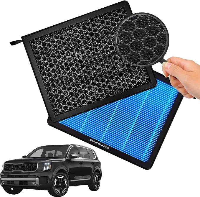 Cabin Air Filter CF10735 Fits Genesis G70, Hyundai Equus, Kia K900, Honeycomb by ForYourEnjoyableJourney