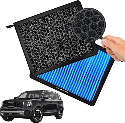 Cabin Air Filter CF10735 Fits Genesis G70, Hyundai Equus, Kia K900, Honeycomb by ForYourEnjoyableJourney