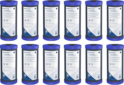 Pentair Pentek CFB-Plus10BB Big Blue Carbon Water Filter, Whole House Fibredyne by PENTAIRPENTEK