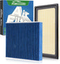 Cabin & Engine Air Filter Fit for Explorer 11-19, Flex 10-19, Fusion 10-12 by Forccord