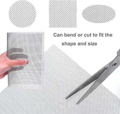 Stainless Steel Woven Wire Mesh 304 Stainless Steel Woven Wire, 80 Mesh Fly - Image 6