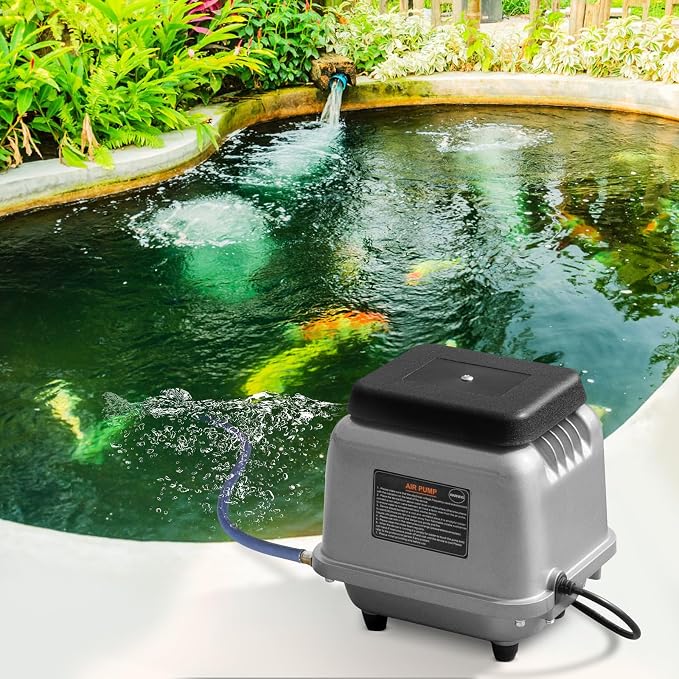 VEVOR Linear Air Pump, 90L/Min Air Flow Septic Aerator Pump, Aeration System - Image 8