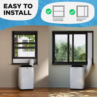 Portable Air Conditioners 8, 000 BTU AIRO COMFORT, AC Unit Floor Standing - Image 5