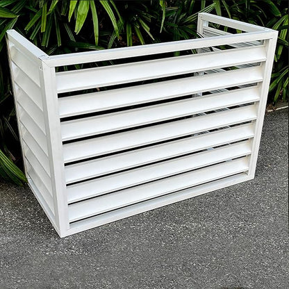Pool pump covers for outside units, outdoor garbage can enclosures, aluminum by ZUGIATP