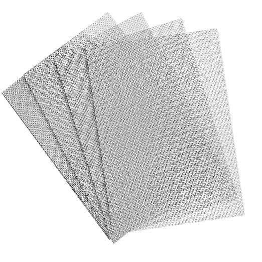 Stainless Steel Wire Mesh Screen 4Pcs Anti-Rusted Air Vent Mesh 8.4"X12" by Unknown