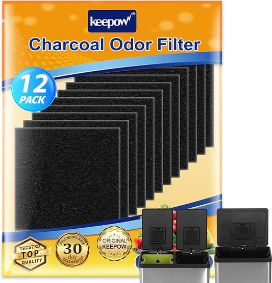 KEEPOW 12 Pack Trash Can Deodorizer Compatible by KEEPOW