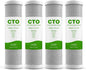 SimPure 5 Micron 10" x 2.5" Whole House Carbon Sediment Water Filter Cartridge by SimPure_Water