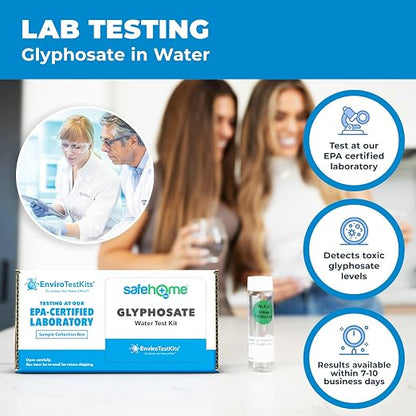 Safe Home® GLYPHOSATE in Water Test Kit – Classified as a Carcinogen by The - Image 2