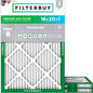 Filterbuy 16x20x1 Air Filter MERV 8 Essential Dust & Allergy Defense, by Filterbuy