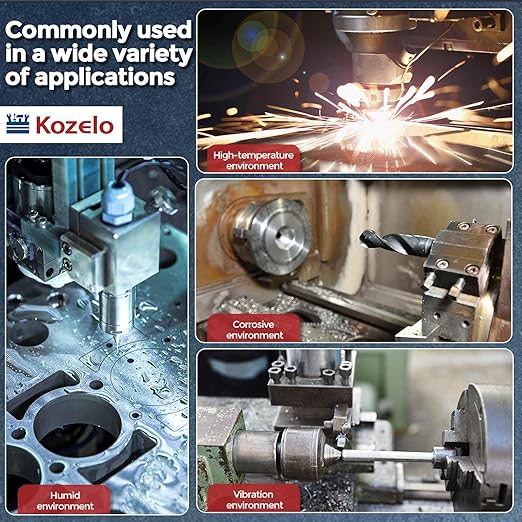 Kozelo 20pcs Socket Head Cap Screws - [M8-1.25 x 18mm] 304 Stainless Steel Allen Socket Drive for Electrical Motor 3D Printing Fan Engine Replacement Use, Silver