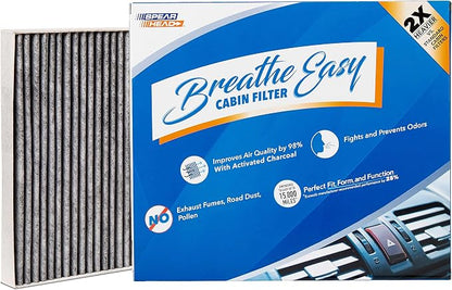 Spearhead Odor Defense Breathe Easy AC & Heater Cabin Filter | Fits 2015-19 by SPEARHEAD