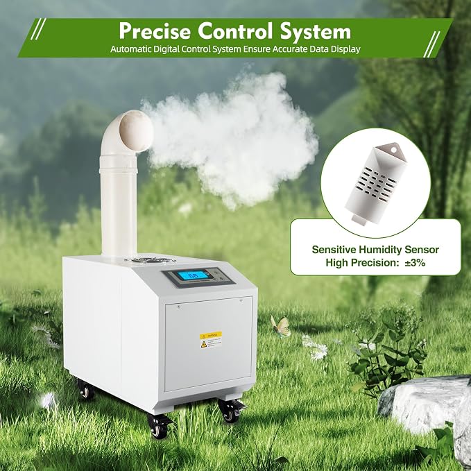 Agricultural Ultrasonic Humidifier, 110V 300W Agricultural Humidifier - Image 4