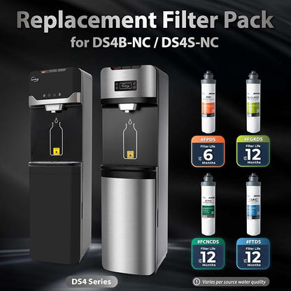 iSpring F5DS-NC Full Filter Replacement Set, Fits DS4B-NC & DS4S-NC Bottleless - Image 2