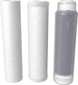 Aquatic Life 10-Inch Sediment, Carbon Block and Mixed-Bed Color Changing by AQUATICLIFE