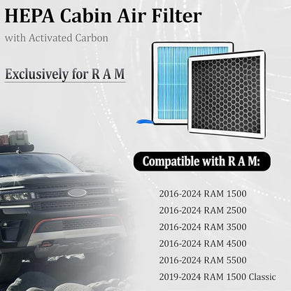 R A M Dedicated CF11671 Cabin Air Filter - Image 2
