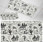 4 Pack Fluorescent Light Cover, Western Cowboys Light Covers by Unknown