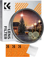 K&F CONCEPT 82mm Variable Star Filter Cross Screen Starburst Filter 4, 8 Points by KFCONCEPT