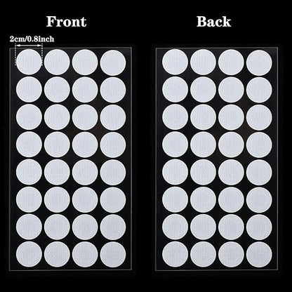 Zonon 64 Pieces Synthetic Filter Paper Stickers 20 mm 0.3 ?m Synthetic Filter - Image 2