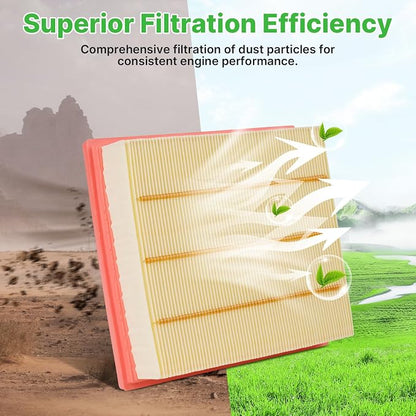 2PCS Engine Air Filter Fit for 2024 2025 2026 Mazda CX-90 CX90, 2025 2026 CX-70 - Image 3
