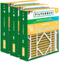 Filterbuy 24x25x5 Air Filter MERV 11 Superior Pet & Allergy Defense, by Filterbuy