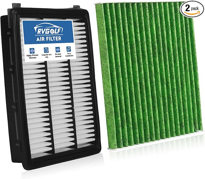 Engine+Cabin Air Filters Kit Fit by RVgolf