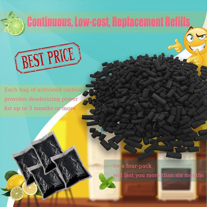 4 Pack Odor Absorbing Filter Refills - Image 8