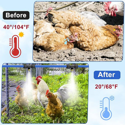 Upgraded 33FT Chicken Coop Cooling System - Image 7