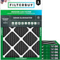 Filterbuy 22x24x1 Air Filter MERV 10 Odor & Allergy Defense by Filterbuy
