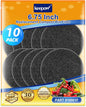 KEEPOW 10 Pack 6.75" Compost Bin Filter Replacement by KEEPOW