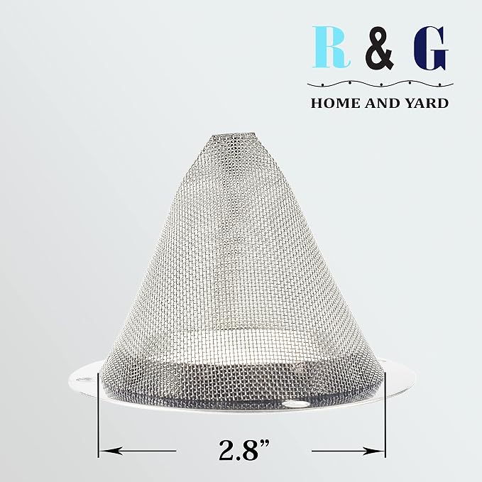 1 PC-Cone-Type Stainless Steel Spark Arrestor Screen 2.8” - Image 3
