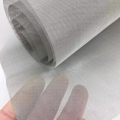 Stainless Steel Mesh Screen #40Mesh -Size:15.7"x47.2" SS304 Wire Mesh Screen by SCRMUSHUZI
