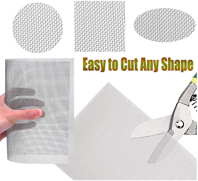Stainless Steel Woven Wire Mesh 304 Stainless Steel Insect Screen Mesh - Image 6