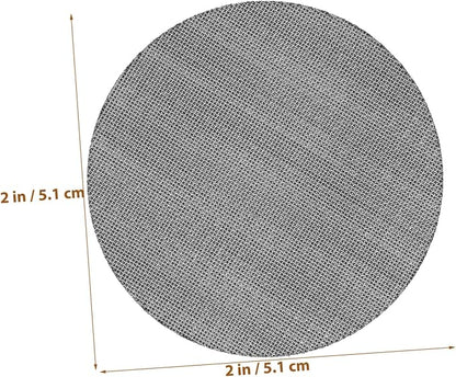Luxshiny Espresso Machine Filter Double Cup Mesh Screen Stainless Steel Coffee - Image 2