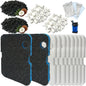 18 Pack Filter Media Compatible by BEAUFAN