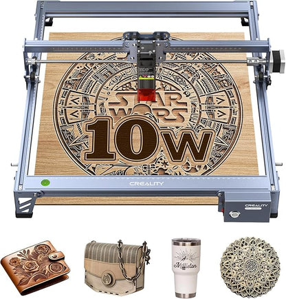 Creality Laser Engraver Machine 10W Output Power, 72W DIY Laser Engraving by Creality