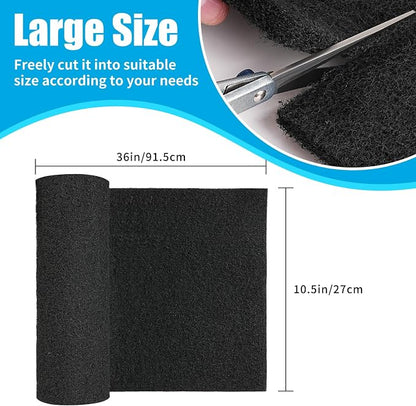 AQUANEAT Aquarium Activated Carbon Filter Media Pad - Image 2