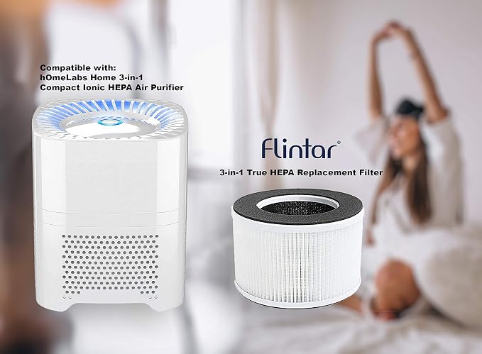 Flintar True HEPA Replacement Filter, Compatible - Image 2