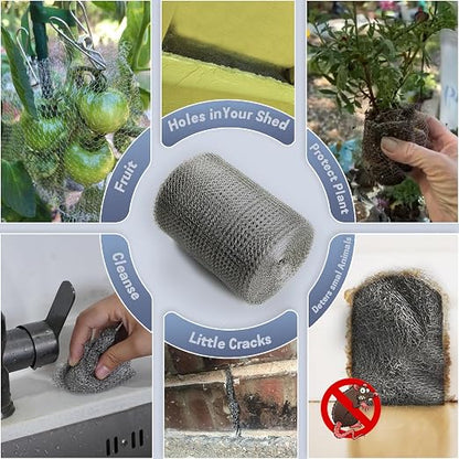 5" X 30 ft 304 Stainless Steel Mesh, Wire Mesh - Image 5