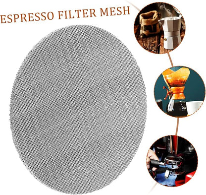 Luxshiny 2pcs Stainless Mesh Filter Basket Espresso Filter - Image 8