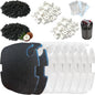 16 Packs Aquarium Filter Media Kit Compatible by BEAUFAN