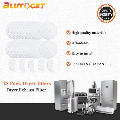 25PCS Cloth Dryer Exhaust Filter - Image 7