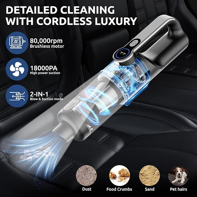 Handheld Vacuum Cordless Vacuum Cleaner - Image 2