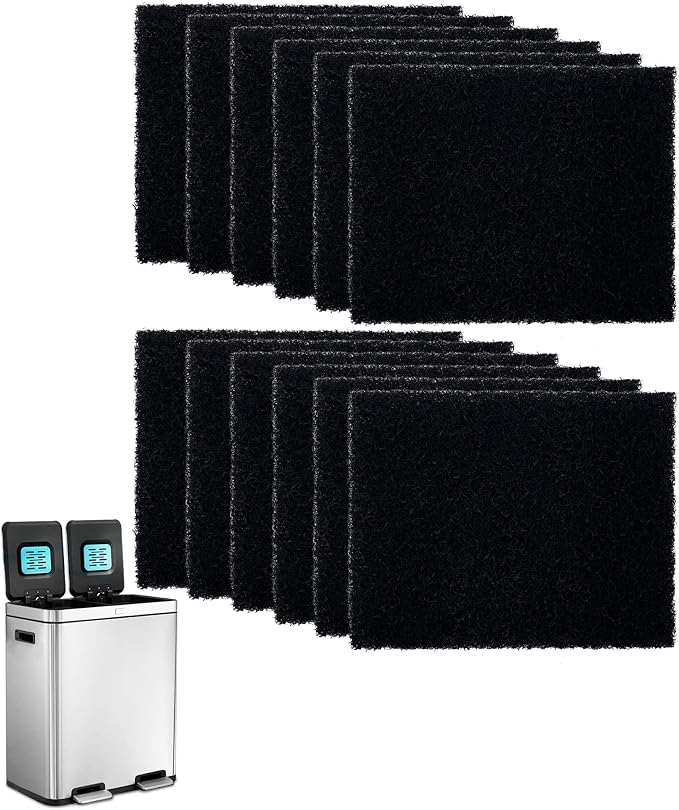 12 Pack Replacement Odor Absorbing Filter Refills by Home