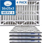 16x25x3 TRION Air Bear Cub Pleated HVAC Air Filter MERV 8 by Trion