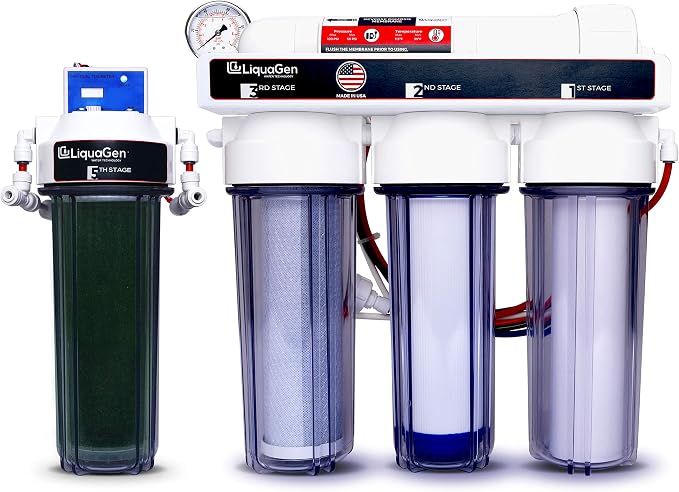 LiquaGen- Super Flow Reverse Osmosis & Deionization Water Filtration System | by LiquaGen