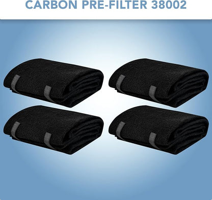 CFS – Pack of 4, Premium Cut-to-Fit Activated Carbon Pre-Filter Pad Compatible - Image 2